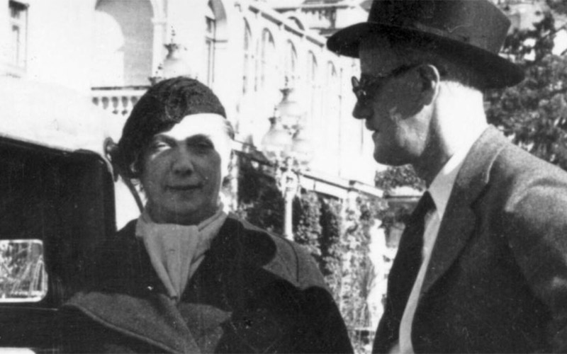 Nora Barnacle and James Joyce in 1925