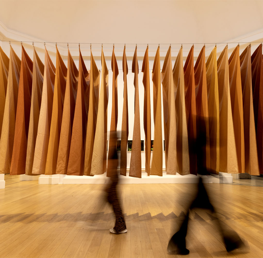 FM Art FOR SITE Goldsworthy Red Flags Scotland 1000sq